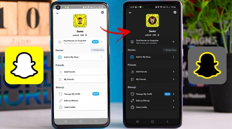 How to Get Dark Mode on Snapchat Without App Appearance