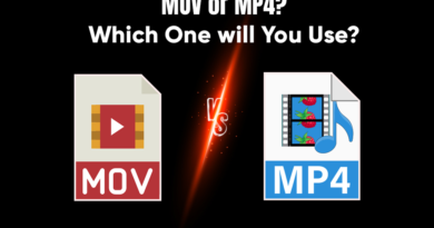 Mov Or Mp4? Which One will You Use?