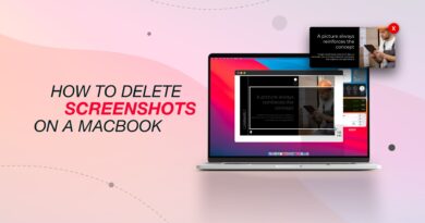 How to Delete Screenshots on a Macbook