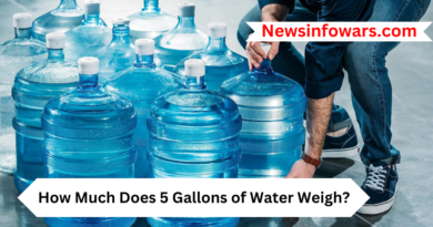 How Much Does 5 Gallons of Water Weigh